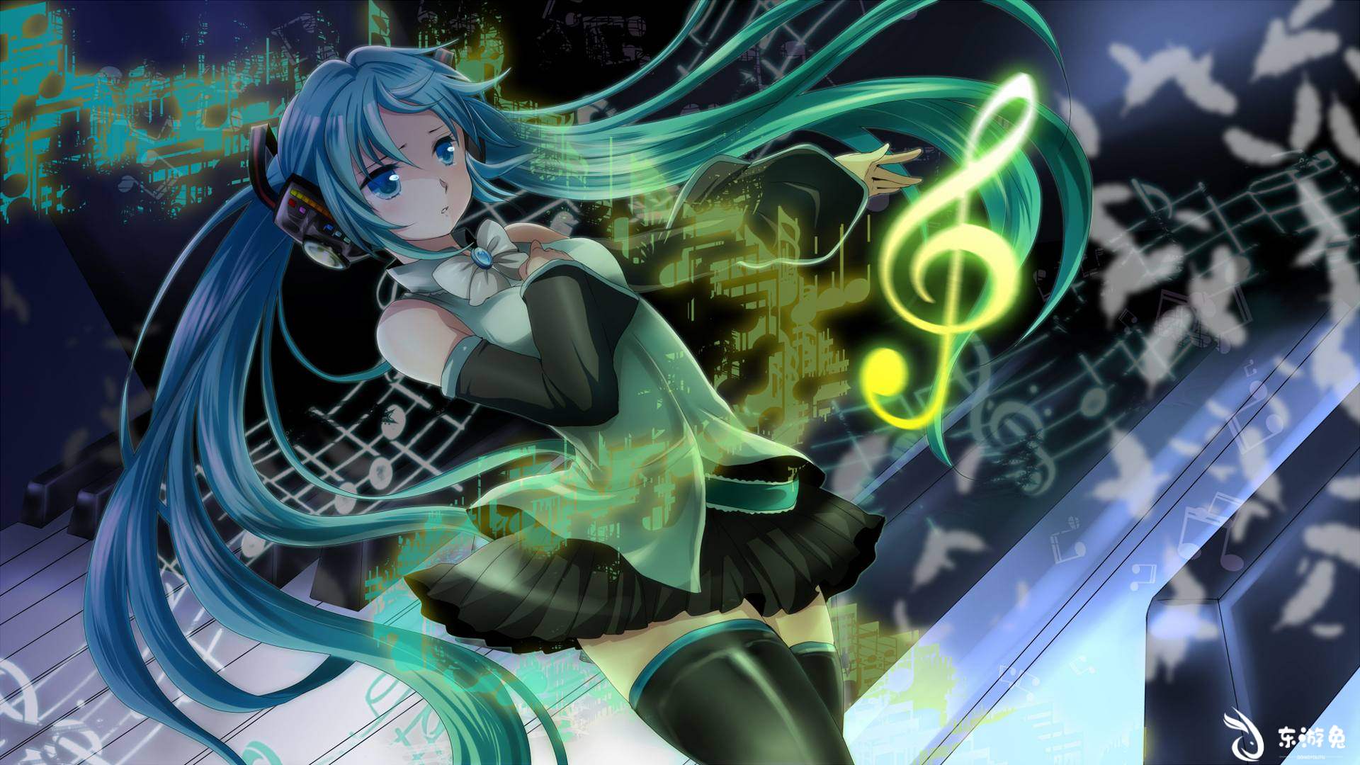 初音未来镜音双子巡音流歌v家虚拟歌姬图集