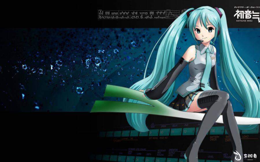 动漫美女初音未来高清美图