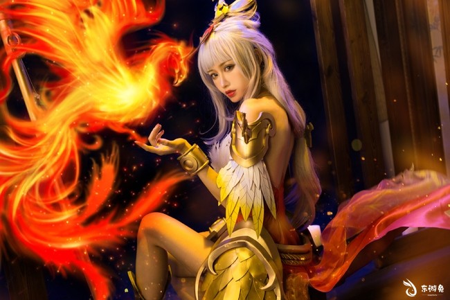cosplay美女游戏人物,cosplay女英雄露娜 凤凰于飞王昭君人物cos图集游戏图片美女图片