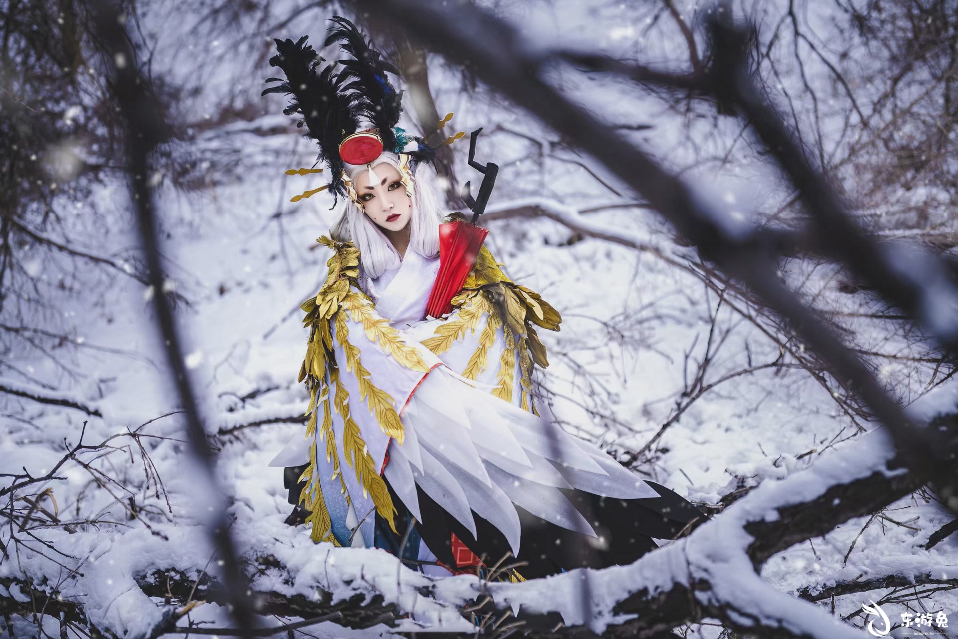 阴阳师姑获鸟cosplay