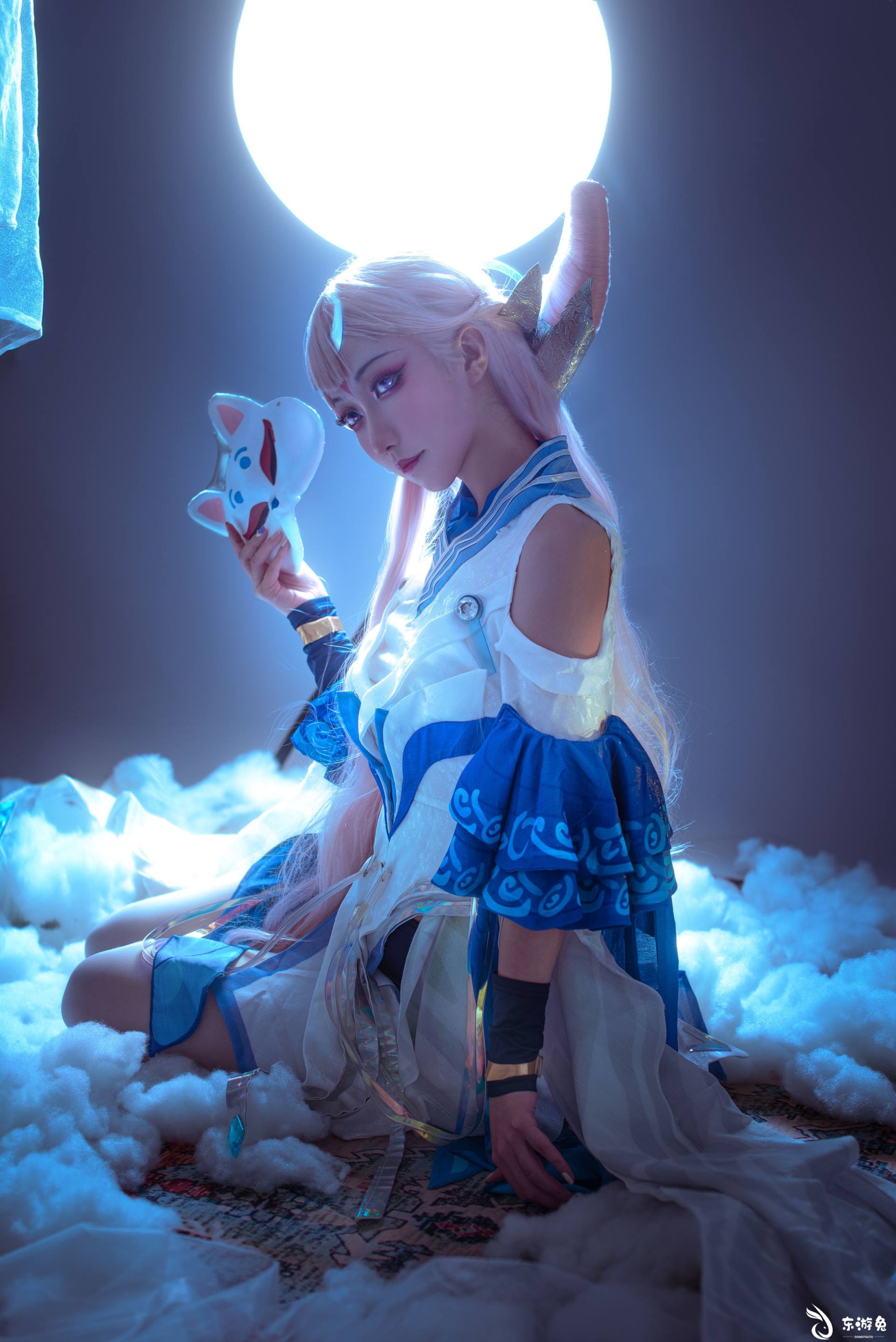 王者荣耀貂蝉猫影幻舞cosplay