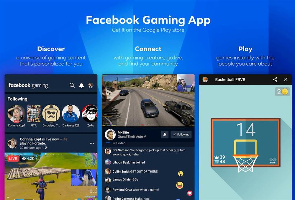Facebook Gaming推出更广泛的云游戏服务