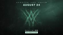 《命运2》新发布会将于8月24日举办发布会名称为《命运2》Showcase..