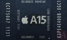 苹果A15处理器性能曝光提升20%左右