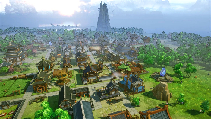 国风建造经营游戏《天神镇》发售  Steam首发优惠
