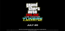 《GTA Online》公布赛车主题更新将于7月20日正式上线