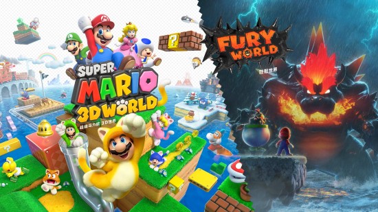《超级马里奥3D世界+狂怒世界》成上半年欧洲最畅销实体游戏