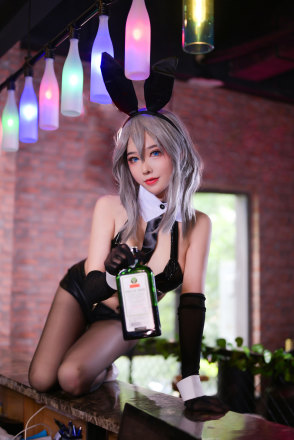 碧蓝航线 兔女郎cosplay 