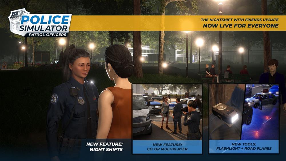 《警察模拟器：巡警》追加网络模式 支持2人合作破案