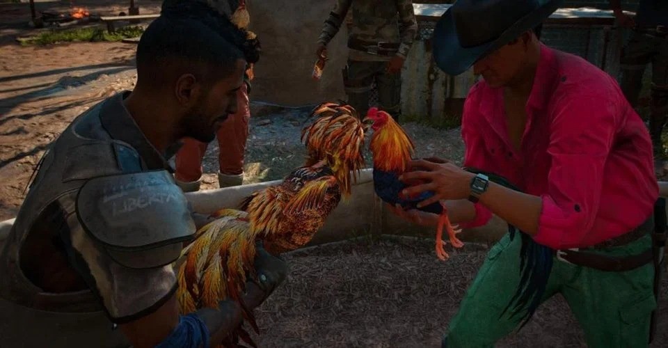 动物保护组织又来了  谴责《孤岛惊魂6》斗鸡游戏过于残忍