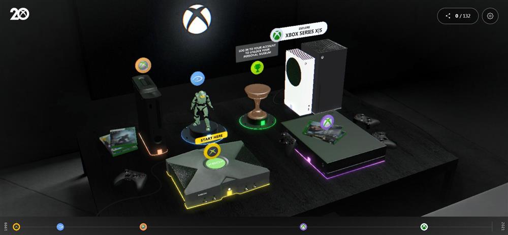 Xbox20周年纪念网站上线  互动博物馆展示20年的历程