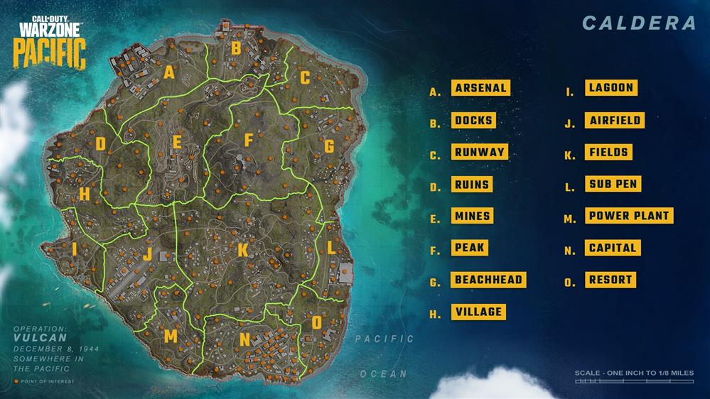 《使命召唤：战区》发布新地图“火山臼”预告片和详细介绍