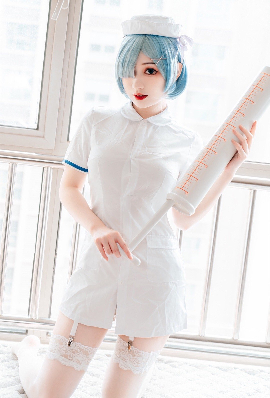 蕾姆护士cosplay-第3张