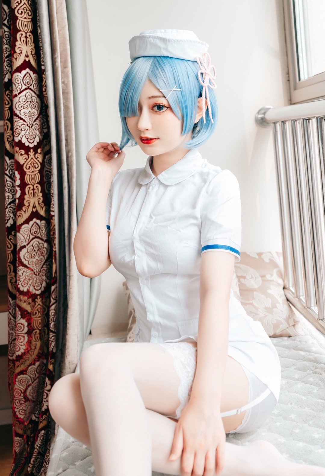 蕾姆护士cosplay-第4张