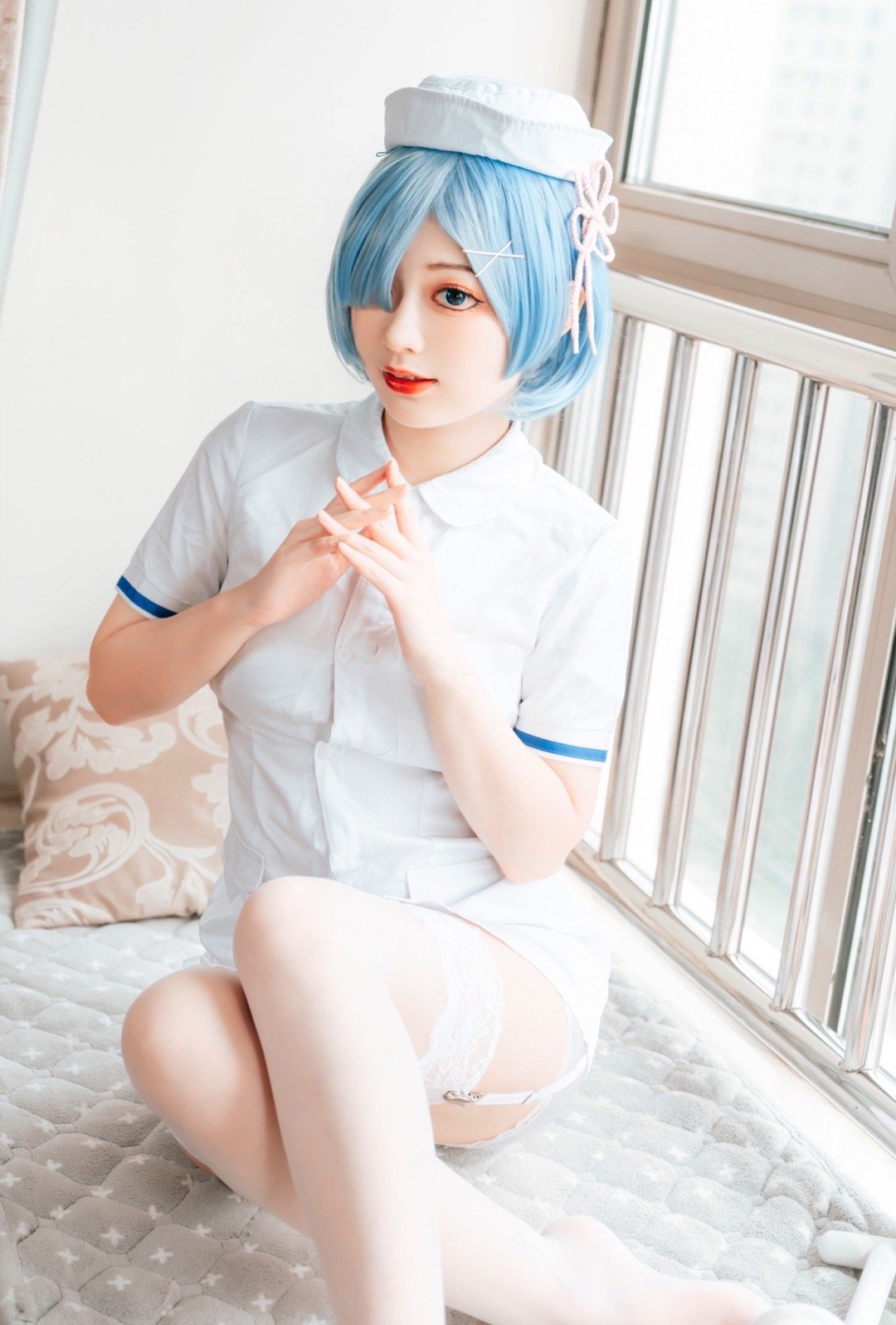 蕾姆护士cosplay-第9张