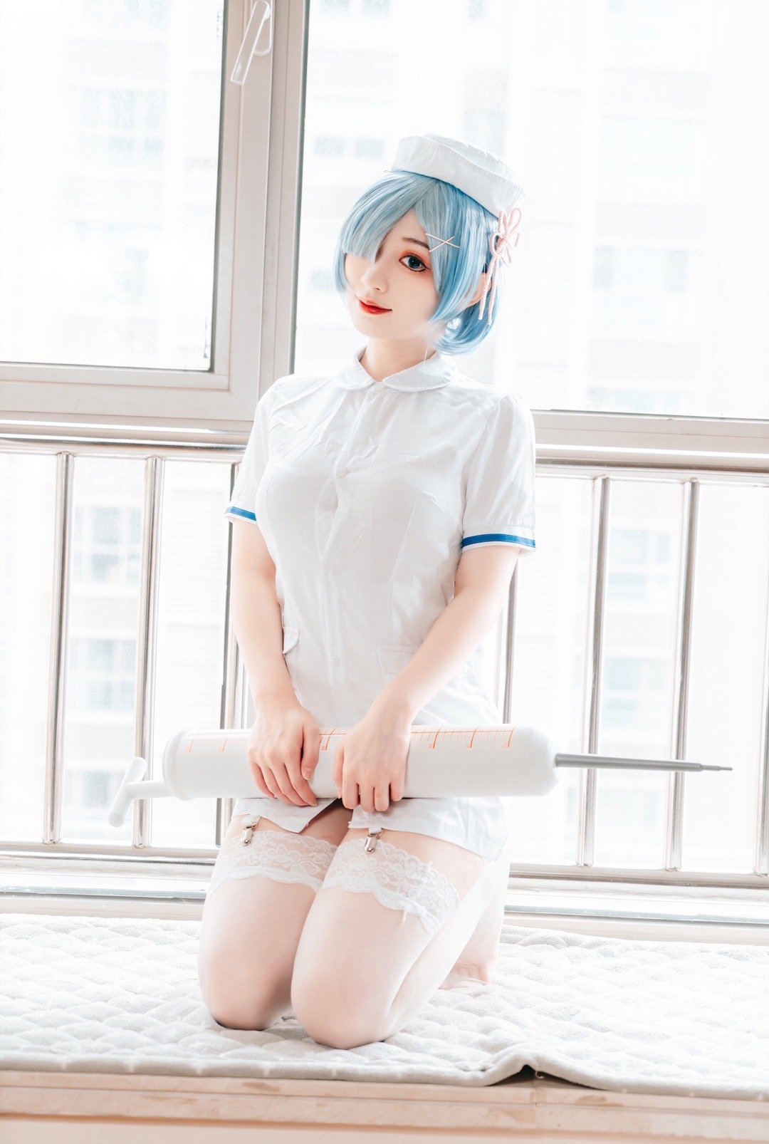 蕾姆护士cosplay-第7张