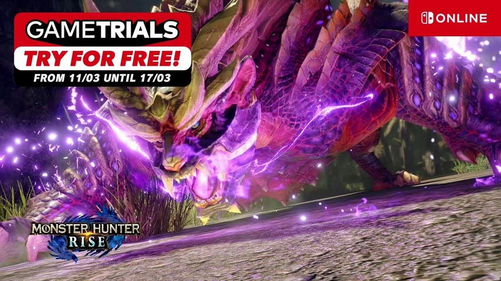 《怪物猎人：崛起》Switch版即将开启免费游玩  从3月11日开始