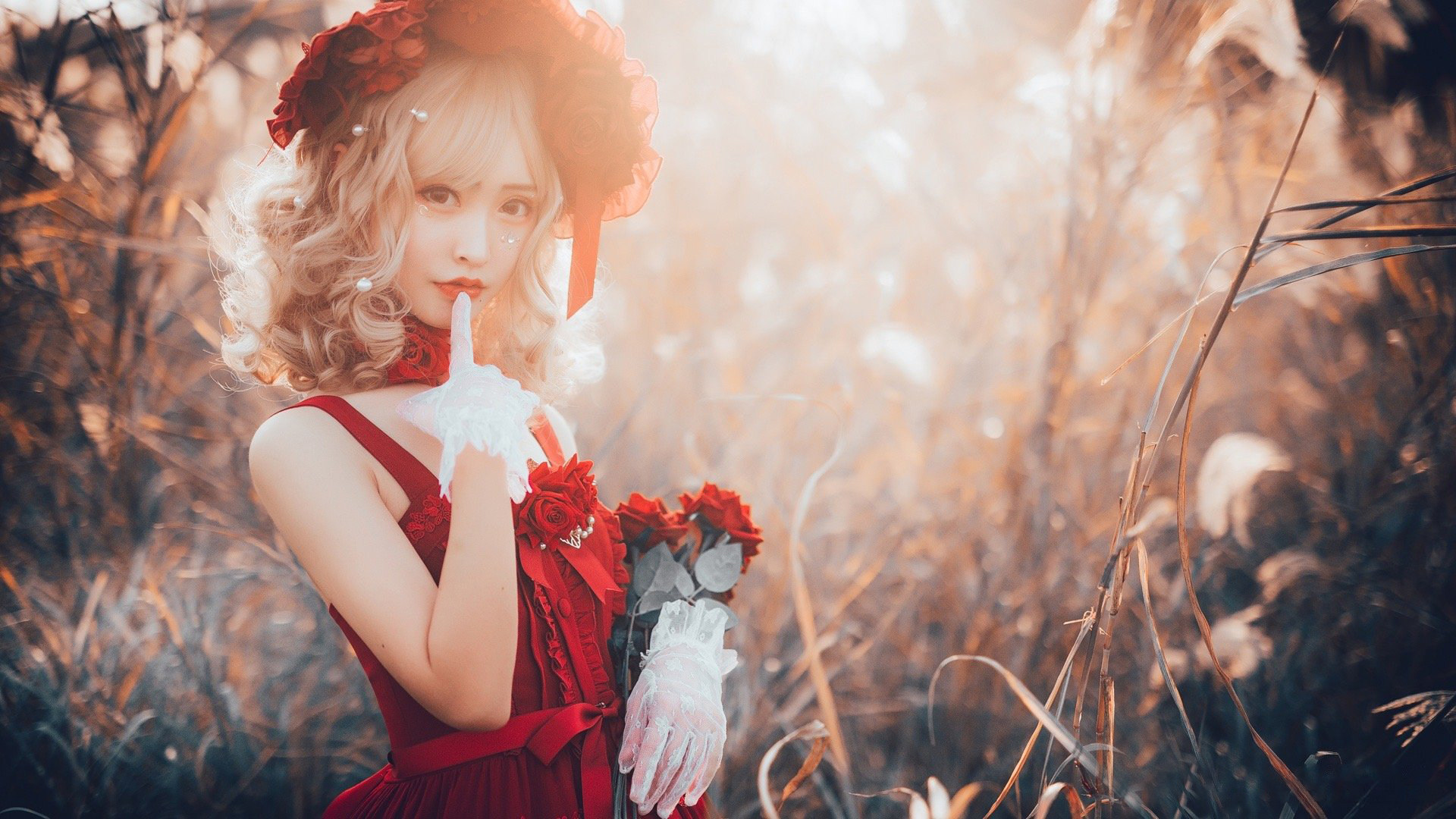 lolita私影，心上的红玫瑰-第1张