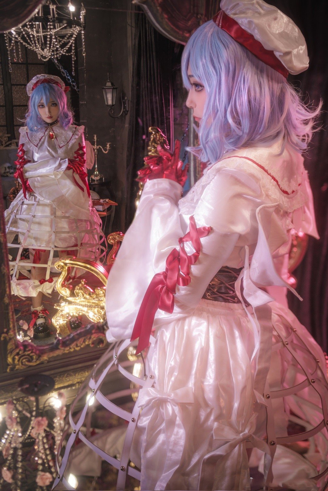 《东方Project》蕾米莉亚·纯白恶魔 cosplay-第6张