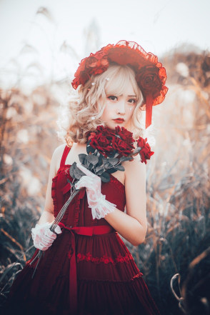 lolita私影，心上的红玫瑰