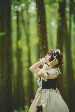 lolita私影，森林里的白雪姬