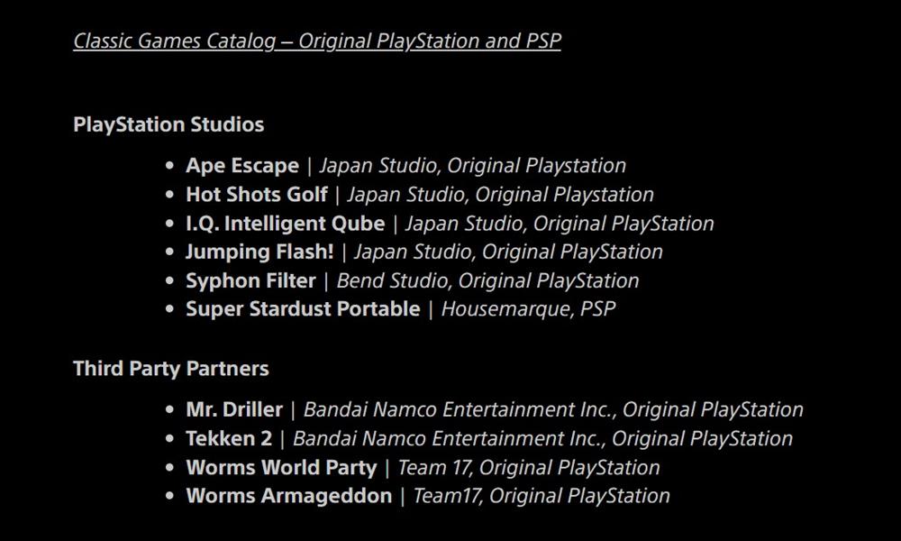 育碧+Classics将加入PS Plus  首发共27款游戏