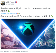《方舟2》将于6月13日亮相Xbox发布会