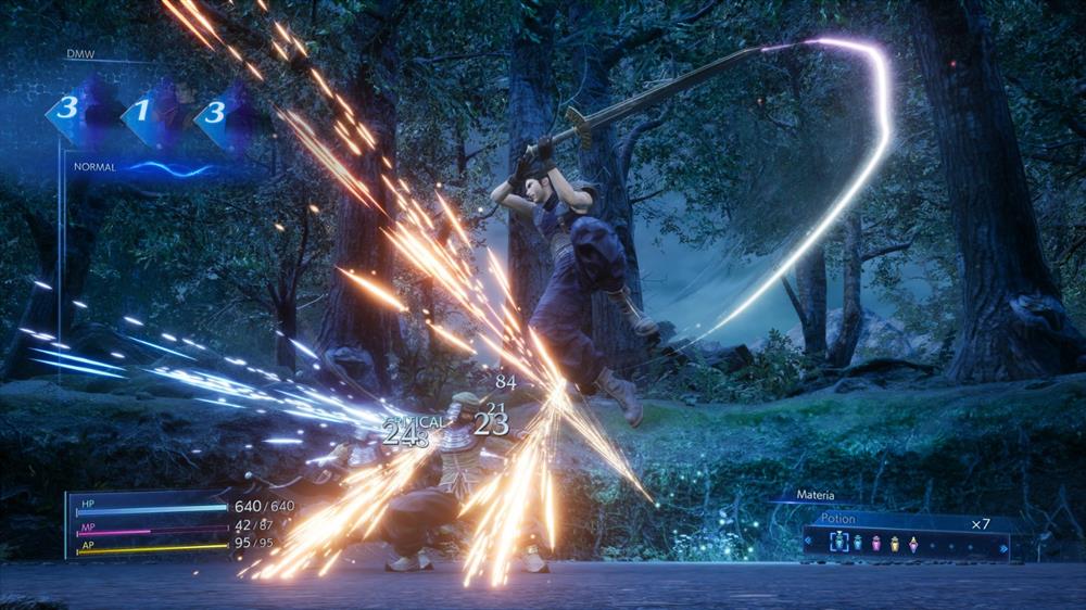 《最终幻想7：核心危机 重聚》新细节公布 战斗系统改变