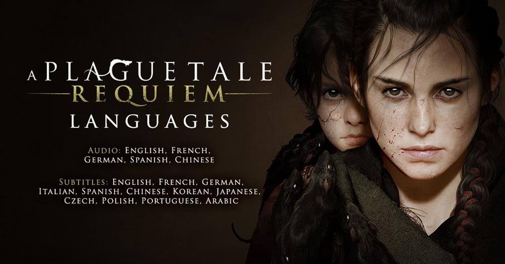 《瘟疫传说：安魂曲》公布游戏支持语言  有中文语音和文本