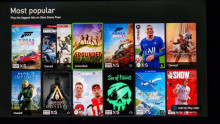 Xbox Game Pass最新受欢迎度游戏排行榜《极限竞速：地平线 5》第一..
