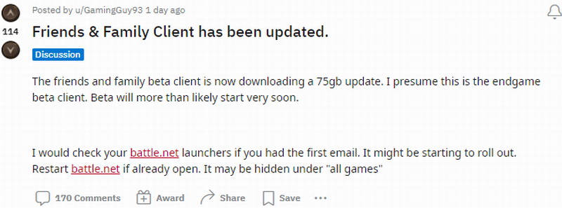 《暗黑破坏神4》封闭测试即将开始  客户端更新了75G