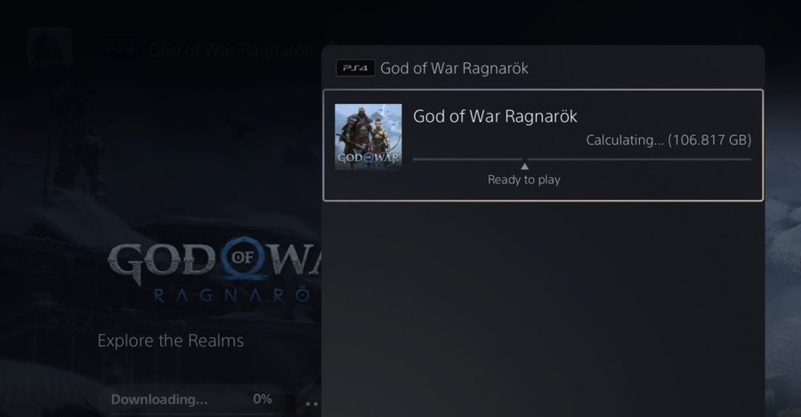 《战神：诸神黄昏》现已在PS4和PS5上开启预载  将于11月9日正式解锁