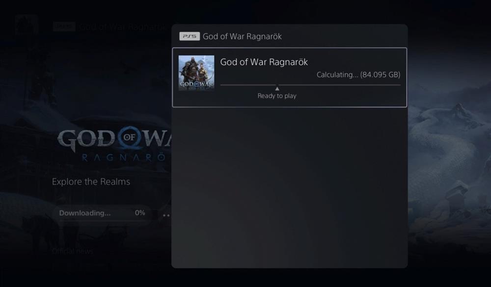 《战神：诸神黄昏》现已在PS4和PS5上开启预载  将于11月9日正式解锁
