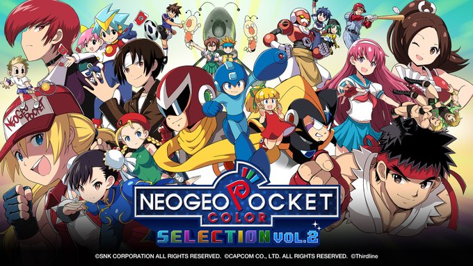 SNK经典掌机游戏合集《NEOGEO Pocket Color合集2》将于11月9日发售