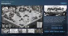 《以撒》制作人新作《Mewgenics》上架Steam回合制肉鸽游戏..