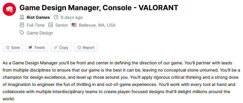 《Valorant》招募主机版开发者  或将登录主机平台