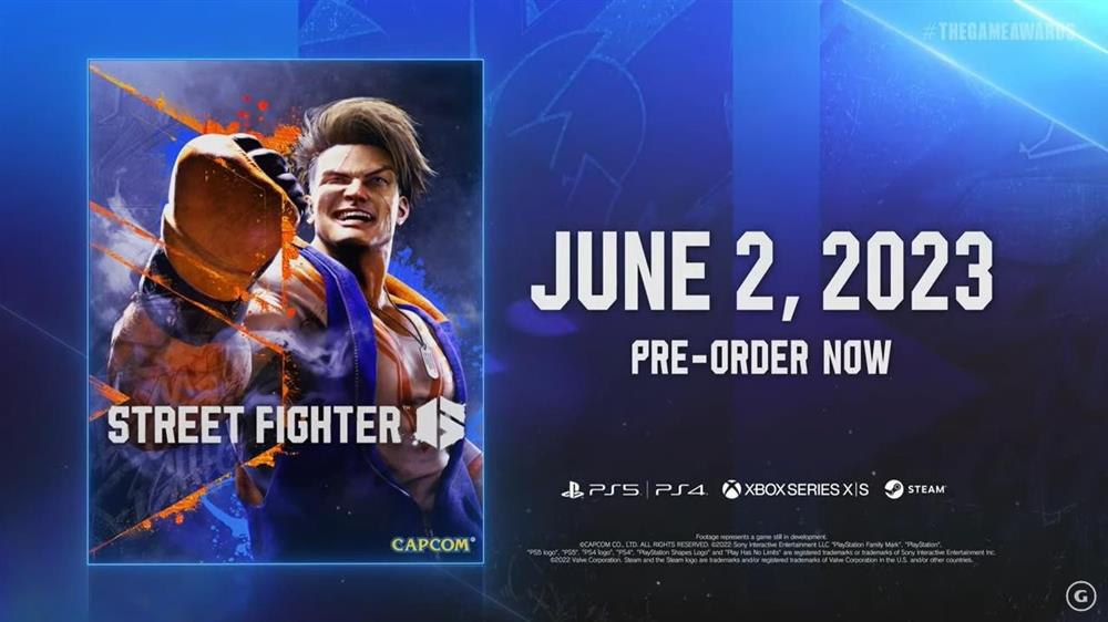 《街头霸王6》游戏预购现已正式开启  将于明年6月2日发售