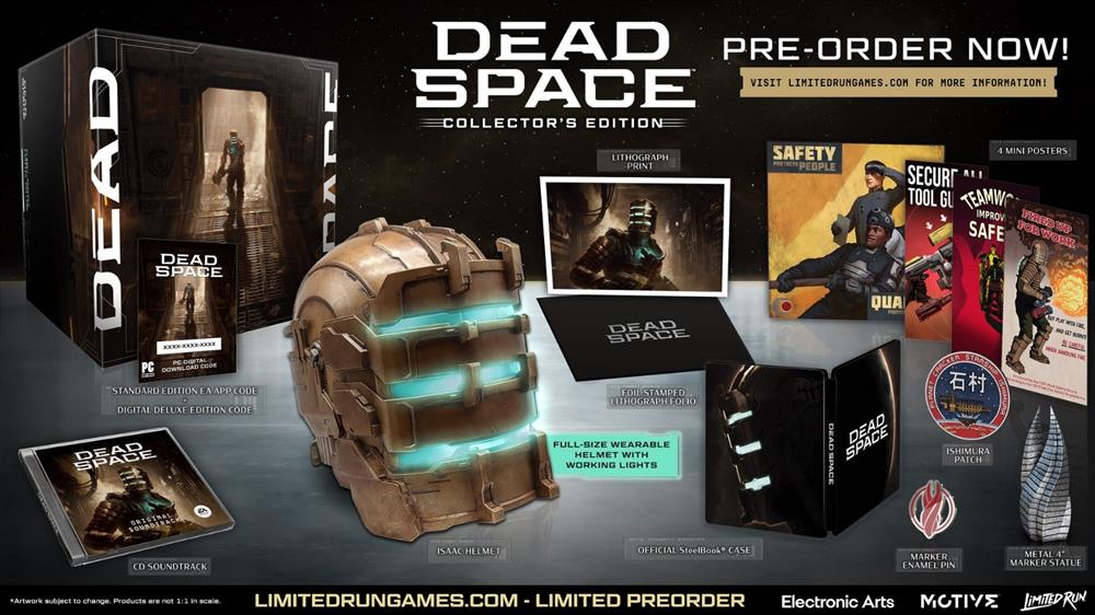 《死亡空间：重制版》典藏版附赠艾萨克发光头盔