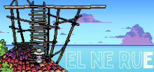 2D像素风探索美丽废墟新游《EL NE RUE》现已登陆Steam