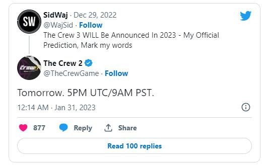《飙酷车神2》开发者或将于2月1日公布续作消息