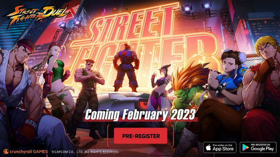 手游《街头霸王：对决》发布先导预告  将于2月推出
