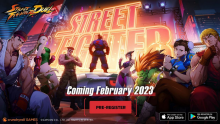 手游《街头霸王：对决》发布先导预告将于2月推出