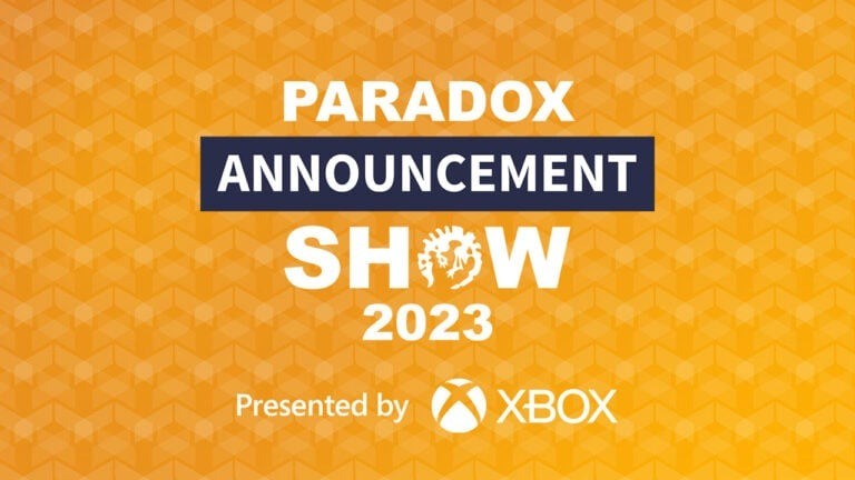 Paradox Interactive 2023发布会  将于3月7日举行