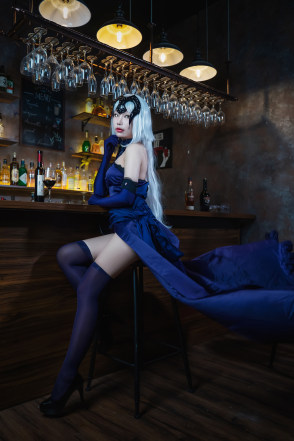 《Fate/Grand Order》黑贞德cosplay