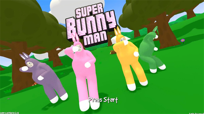 爆笑合作游戏《超级兔子人》将在5月16日发售正式版！