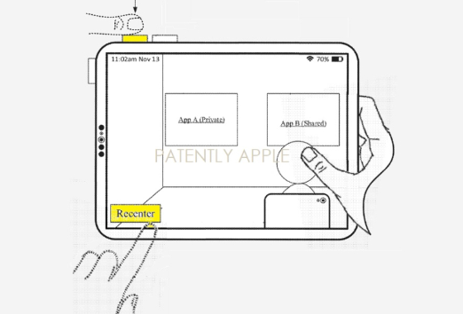 苹果新专利曝光:或为 iPad 加入数码表冠,以用于 XR 头显