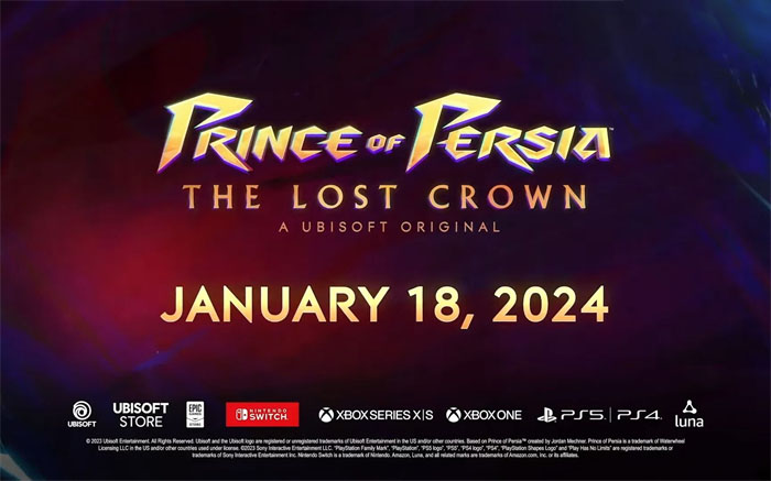 《波斯王子：失落的王冠》Switch版容量超过15GB 明年1月发售