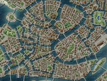 绝地求生新地图威尼斯 更适合水路跑毒圈的结构